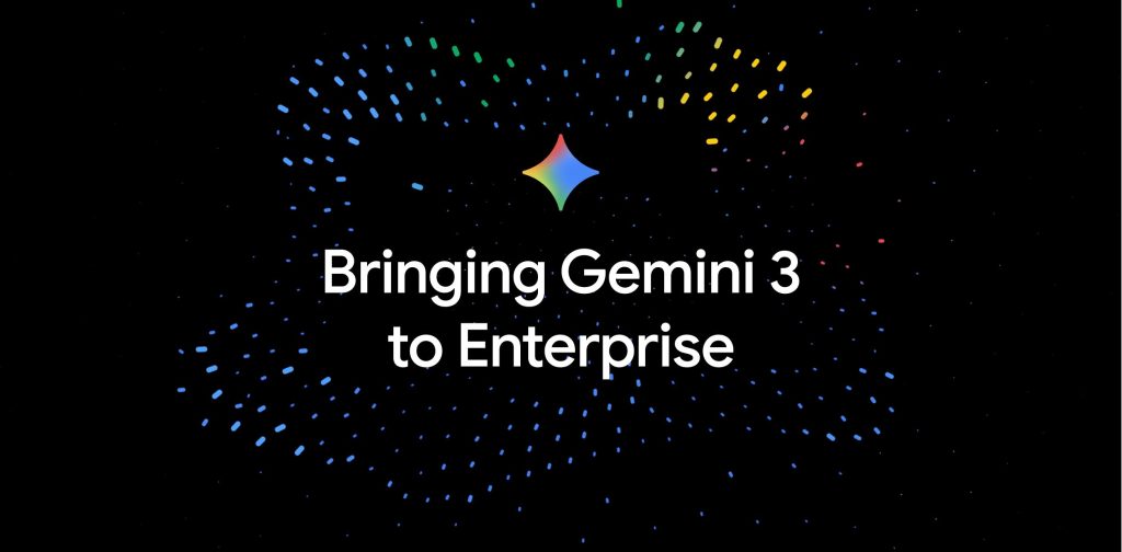 Gemini 3 介面在手機上顯示，畫面中有一封 Gmail 郵件被自動生成了簡潔摘要卡片的示意圖。